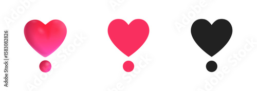 Heart Exclamation Icon
