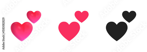 Two Hearts Icon
