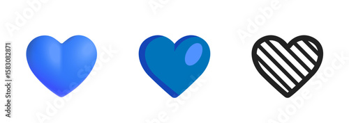 Blue Heart Icon
