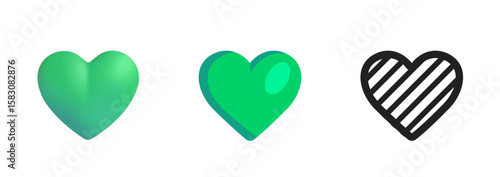 Green Heart Icon
