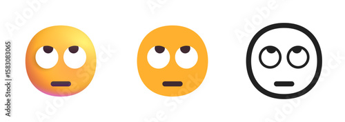 Face With Rolling Eyes Icon
