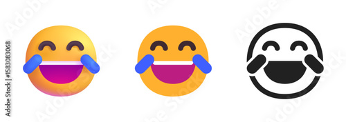 Face with Tears of Joy Icon
