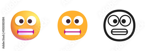 Photos Grimacing Face Icon