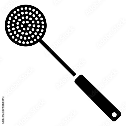 Icono espátula de cocina tipo espumadera