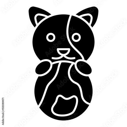 Cat with World Glyph