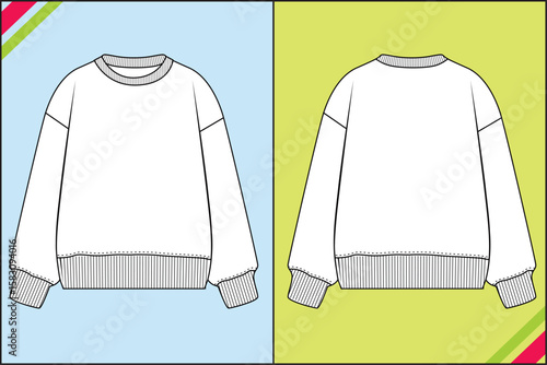 OVER SIZE SWEATSHIRT TEE