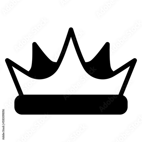 King Crown Solid Black