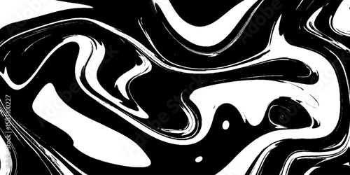High contrast psychedelic wave pattern for creative design