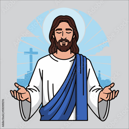 jesus vector