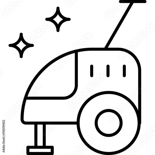 Polisher Icon Vector Element