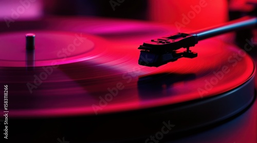 turntable playing music