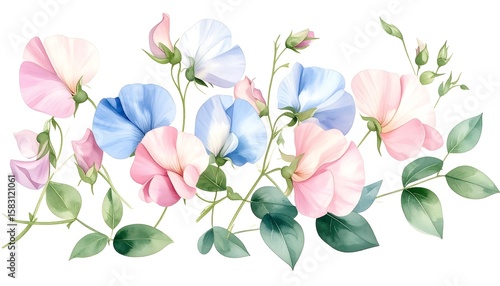 Pastel floral arrangement (1)