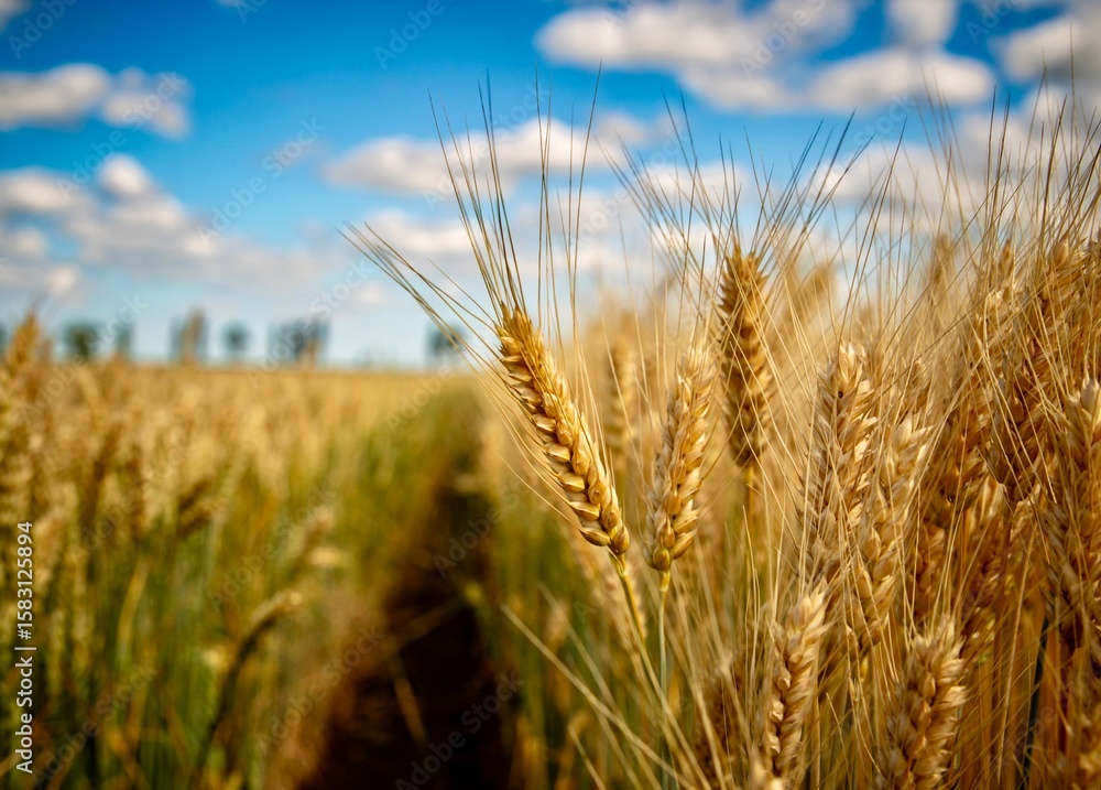Fototapeta premium field of wheat