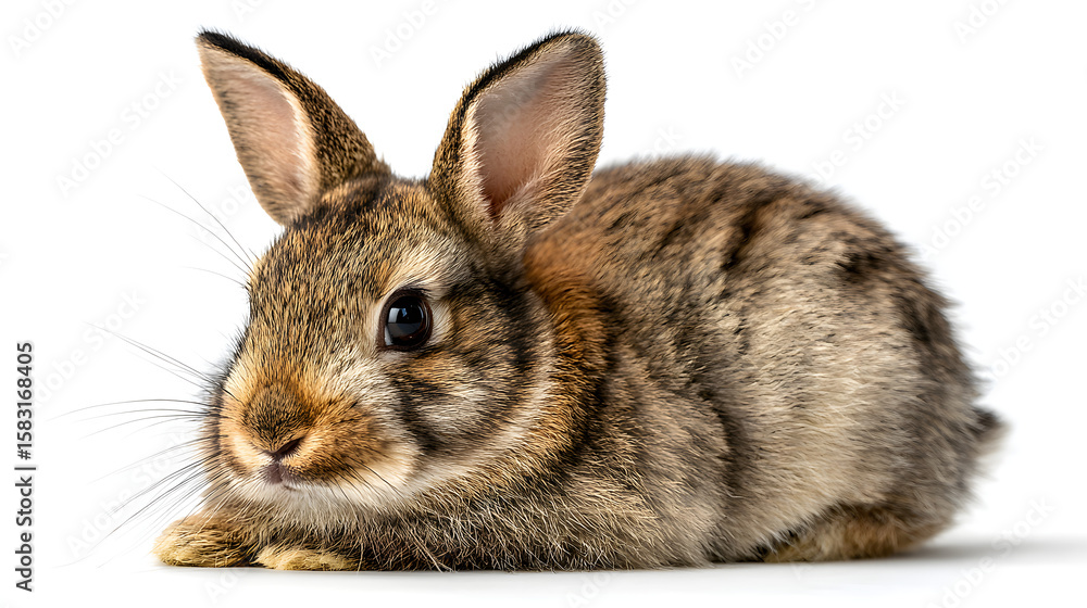 Obraz premium rabbit isolated on white background