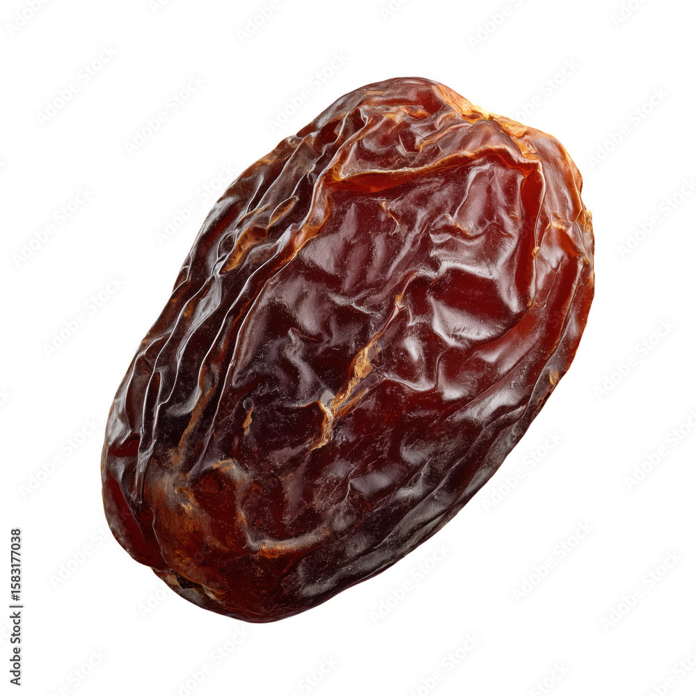 Delicious ripe date fruit isolated on transparent background in a clean studio shot Delicious ripe date fruit isolated on transparent background in a clean studio shot
