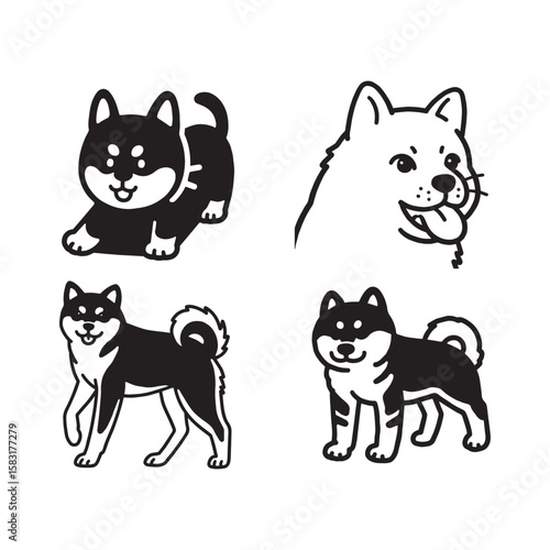 Piggy piglet pig swine animal farm livestock pork mammal cute cartoon vector illustration 