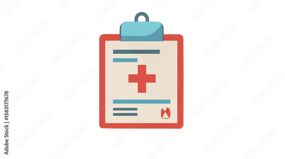 Fototapeta premium Price tag label icon with medical first aid symbols on white background vector illustration