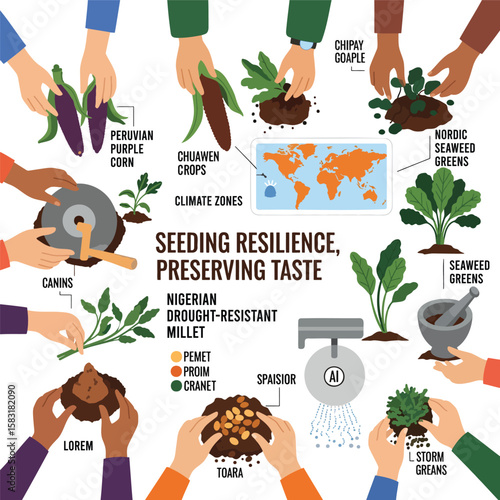 Culinary Biodiversity Vector - Climate-Smart Food Preservation