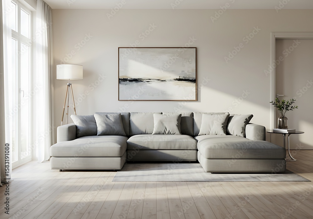 Fototapeta premium Sunlit Sanctuary