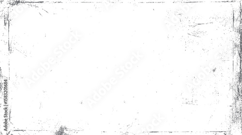 Old grunge border texture frame with dusty vintage surface. Scratched antique paper effect with retro distressed overlay design.