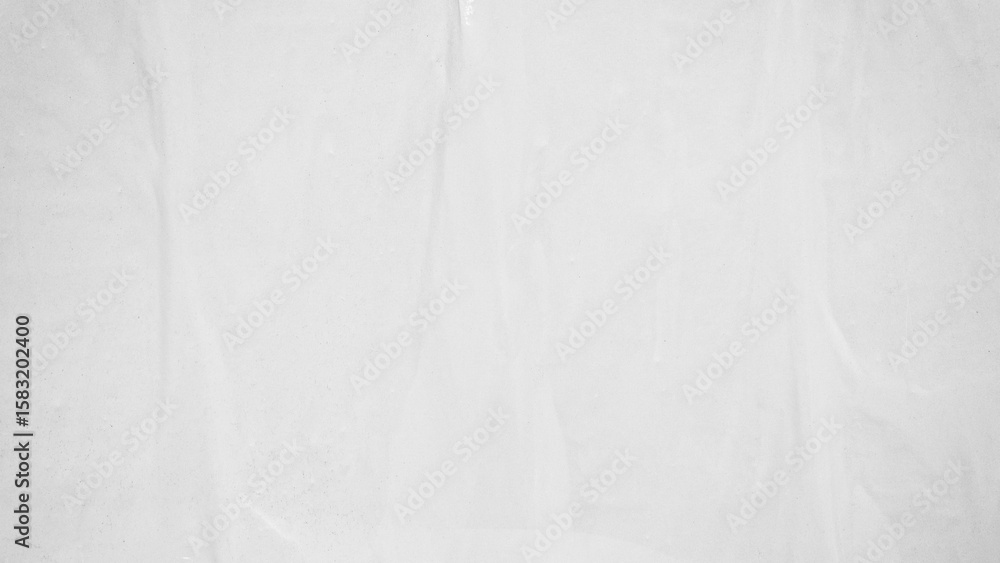 Obraz premium Old ripped torn blank black and white posters textures backgrounds grunge creased crumpled paper vintage collage placards empty space text