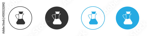 Vinegar icon, simple flat style, illustration, logo sign symbol pictogram template, for ui or ux.