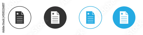 License icon, simple flat style, illustration, logo sign symbol pictogram template, for ui or ux.