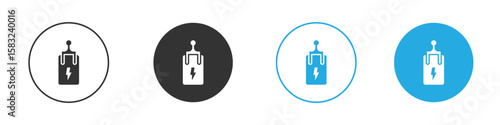 Circuit Breaker icon, simple flat style, illustration, logo sign symbol pictogram template, for ui or ux.