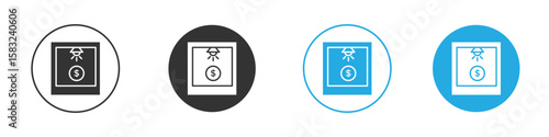 Business incubator icon, simple flat style, illustration, logo sign symbol pictogram template, for ui or ux.