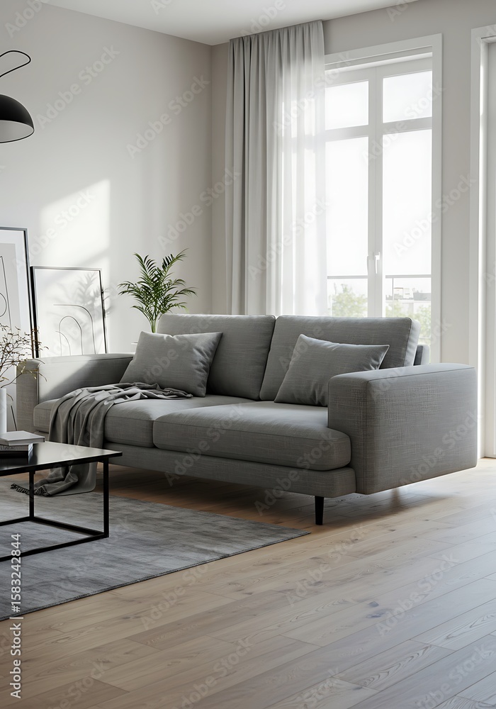 Fototapeta premium Sunlit Sanctuary