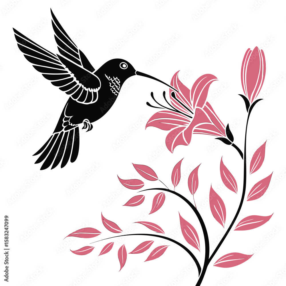 Obraz premium bird on a branch