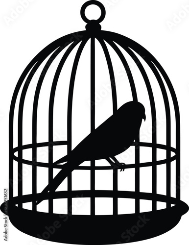 birds in cage
