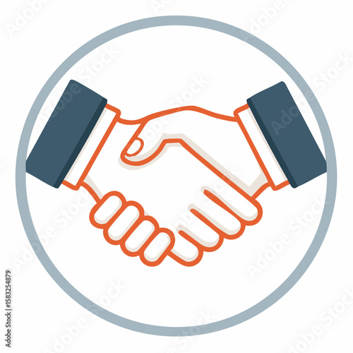 Handshake icon symbolizing agreement