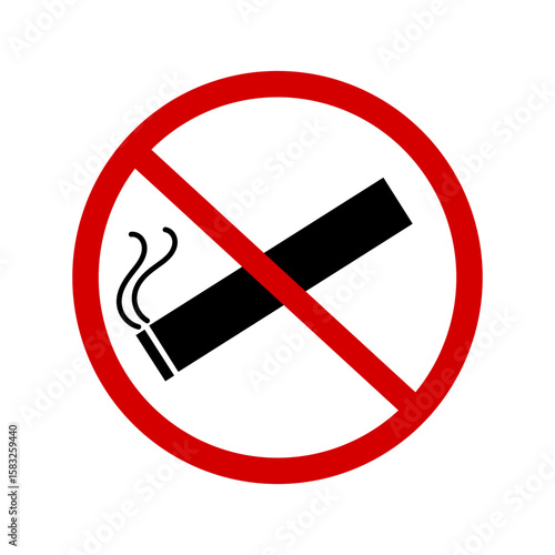 No smoking vector icon.