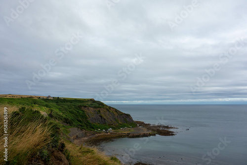 Clifftop,  Whitby, North Yorkshire, UK , Coast, Sea 