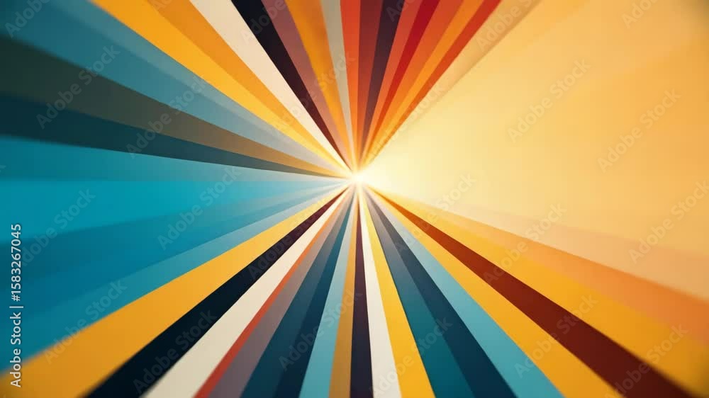 custom made wallpaper toronto digitalRays of Light Bursting from Center Background Abstract Animation