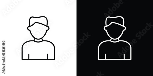 Cashier icon line for web, mobile and infographics.
