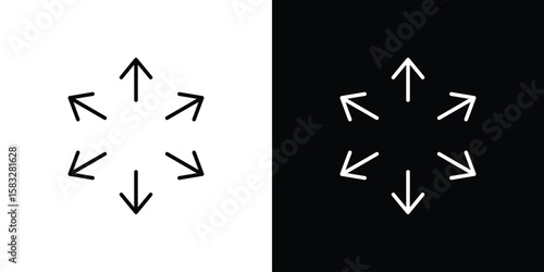 Capacity icon line for web, mobile and infographics.
