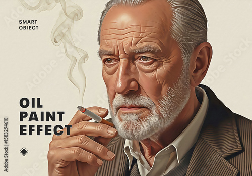 Oil Paint Photo Effect