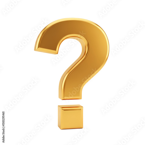 golden question mark