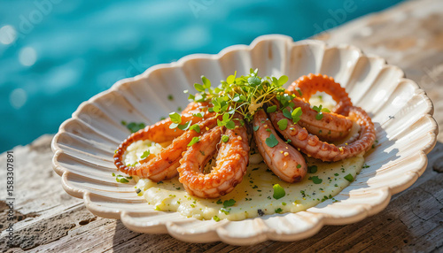 Mediterranean Muse.
IA generativa.