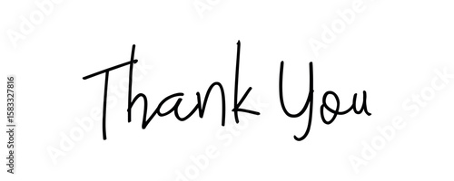 Thank You handwritten inscription. Set Hand drawn lettering. Thank You calligraphy. thank you art line eps 888. handwritten thank you note vector illustration