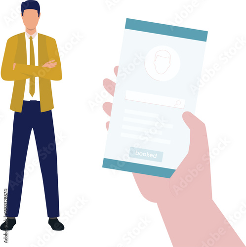 Boy's profile verification is being processed.