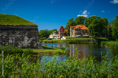Bild auf Leinwand Scenic view of Kuressaare Castle on Saaremaa island.