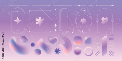 Modern Promotional Landing Original Gradient Composition