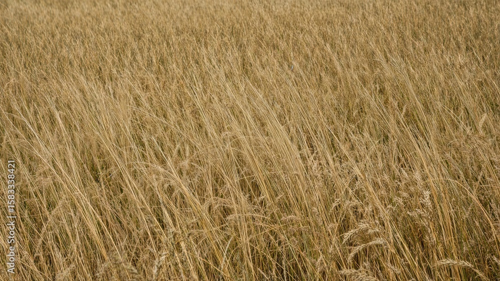 Parched grassland view Parched grassland view