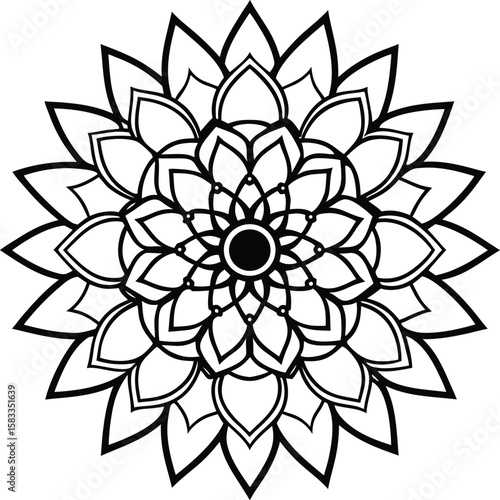 Abstract colorful floral vector illustration with decorative leaves and vintage flower pattern background
