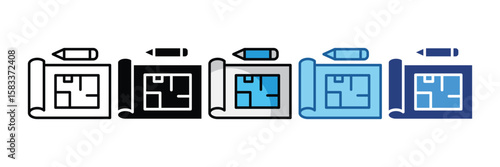 Blueprint  Icon Element For Design