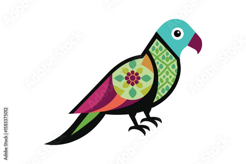 parrot on a branch