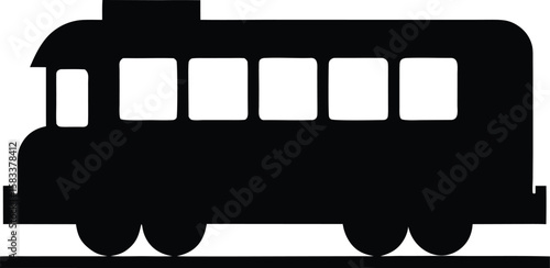 Car icon vector illustration isolated on white background for transport and vehicle design